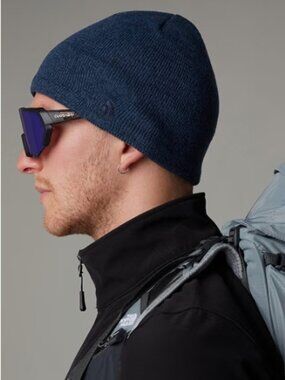The North Face Blue Shady Heather Beanie Lined  NWT  Unisex